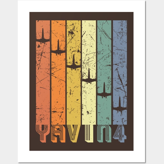 Yavin IV Vintage Wall Art by PopCultureShirts